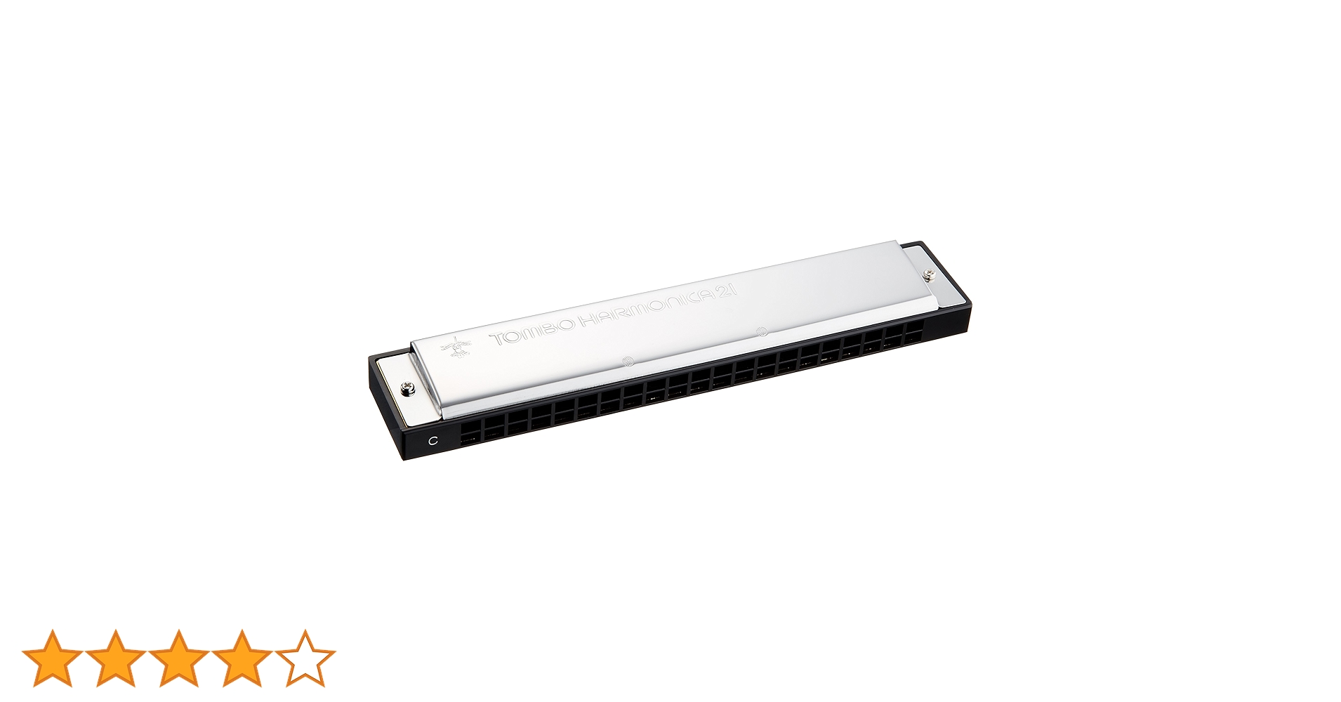 Amazon.co.jp: TOMBO 複音ハーモニカ C調 トンボバンド 21穴